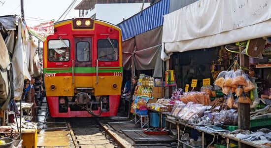 Bangkok Railway Market